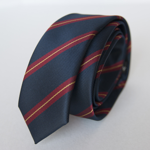 2 inch navy blue tie